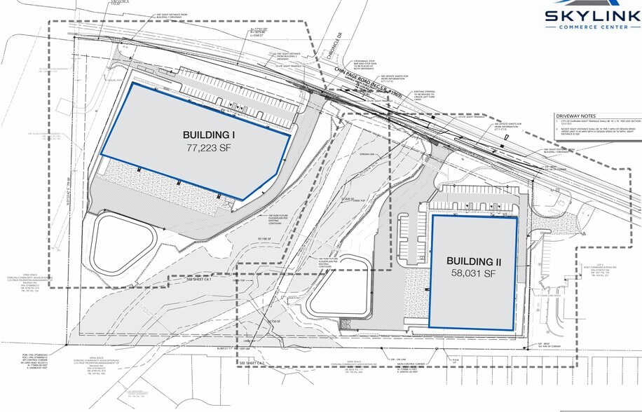 5500 Chin Page Rd, Durham, NC à louer - Plan de site - Image 3 de 5