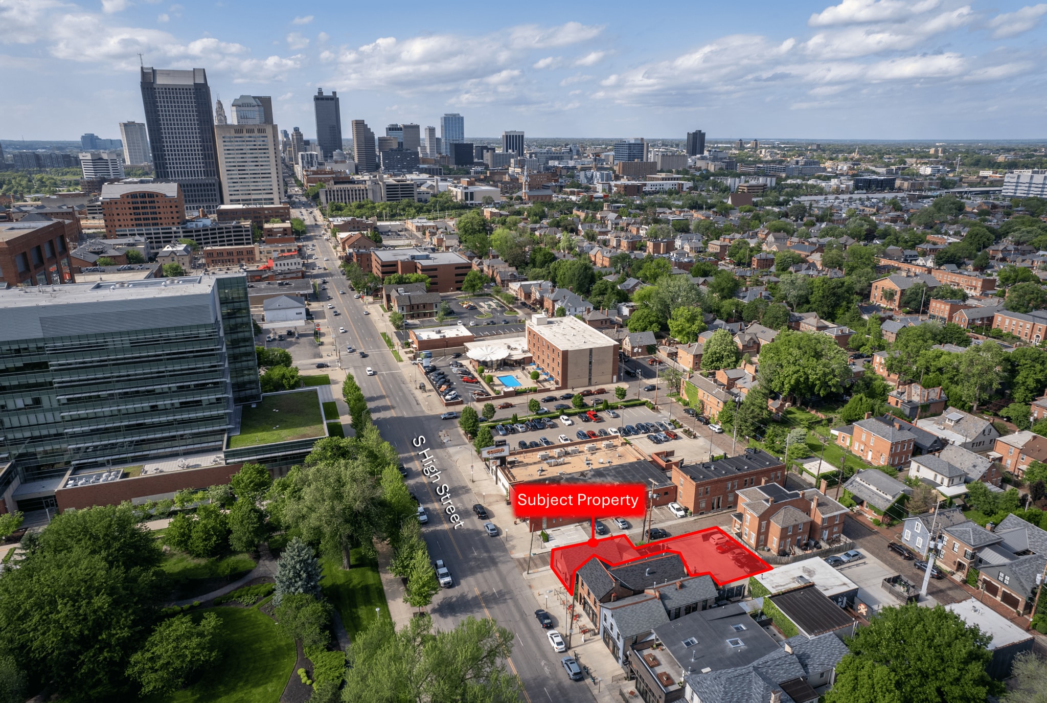 700 S High St, Columbus, OH à louer Aérien- Image 1 de 11