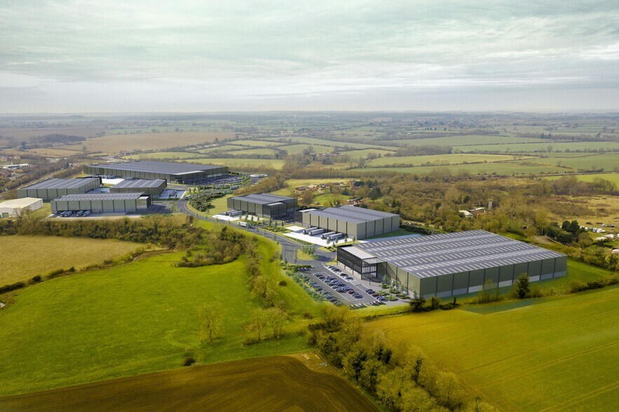 Falcon Dr, Milton Keynes à louer - Aérien - Image 2 de 2