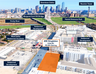 More details for 408 Singleton Blvd, Dallas, TX - Land for Sale