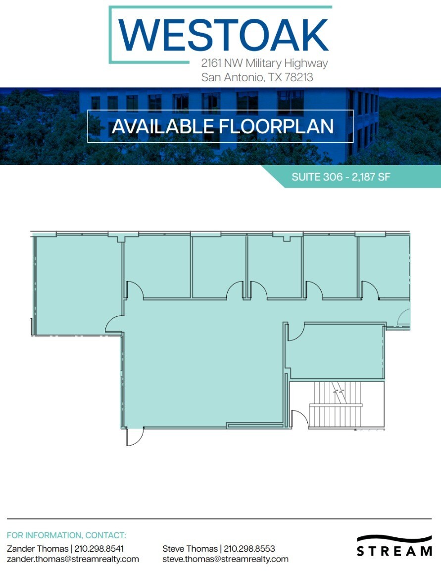 2161 NW Military Hwy, San Antonio, TX for lease Floor Plan- Image 1 of 1