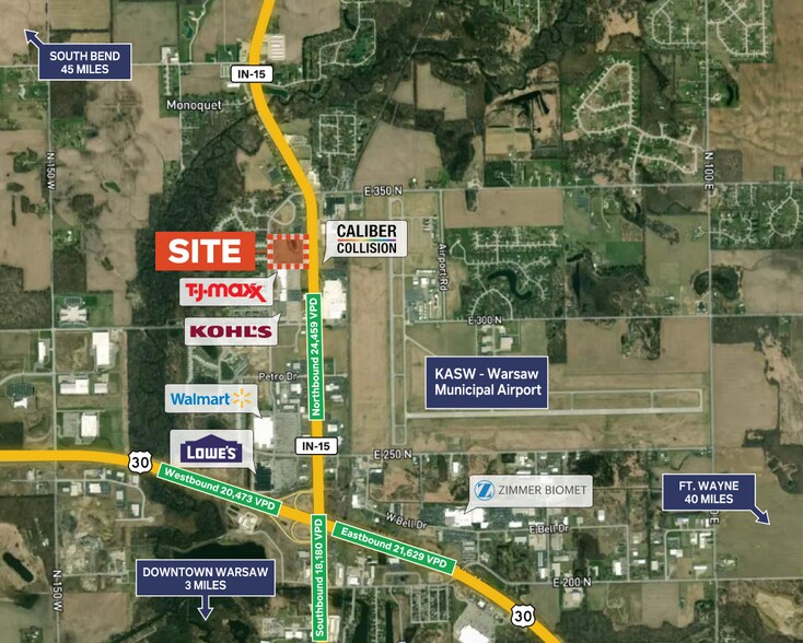 IN-15 300 N, Warsaw, IN for sale - Primary Photo - Image 1 of 1