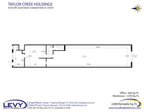 511-545 NE 32nd St, Oakland Park, FL for lease Floor Plan- Image 2 of 2