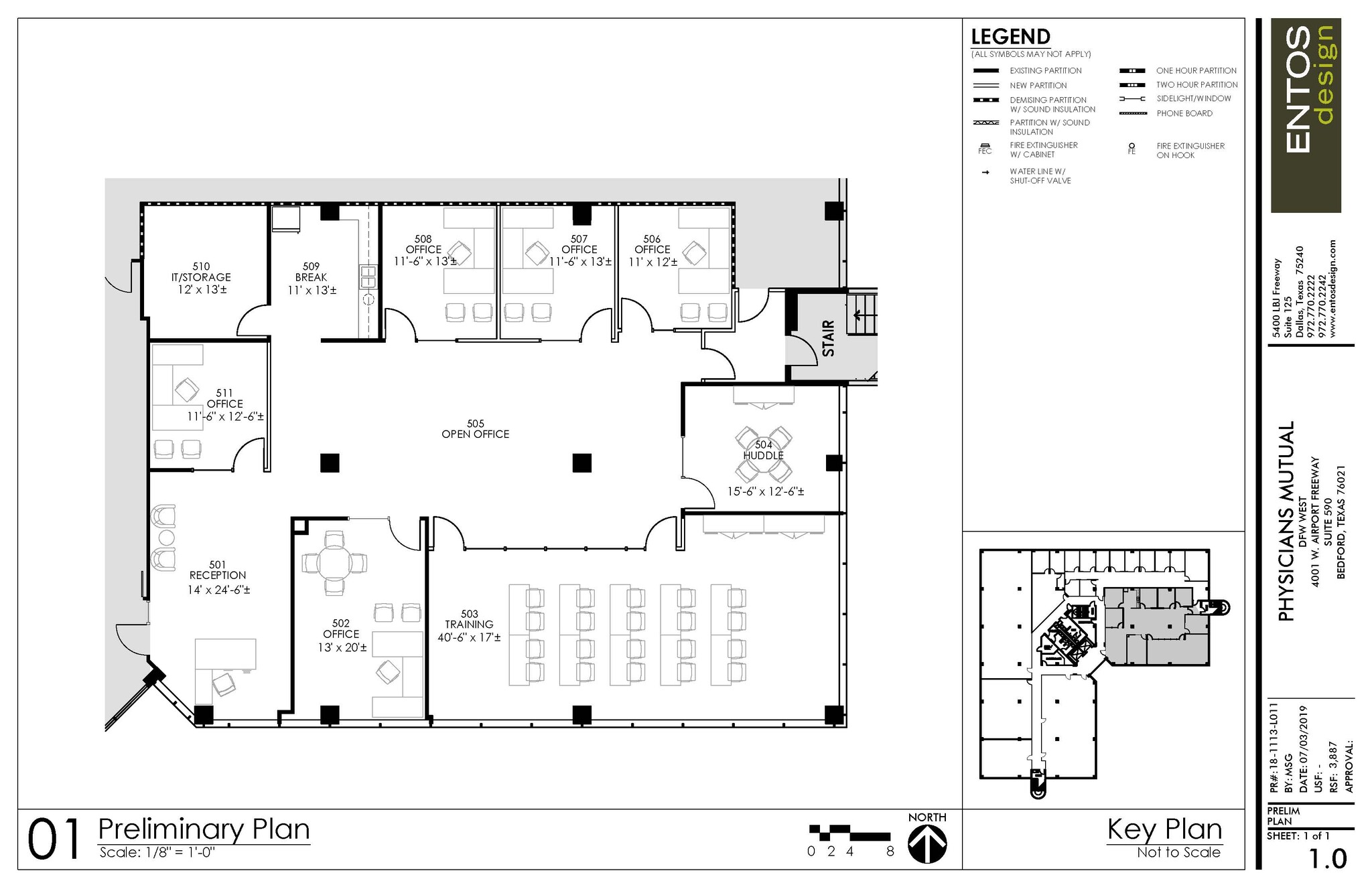 4001 Airport Fwy, Bedford, TX for lease Floor Plan- Image 1 of 1