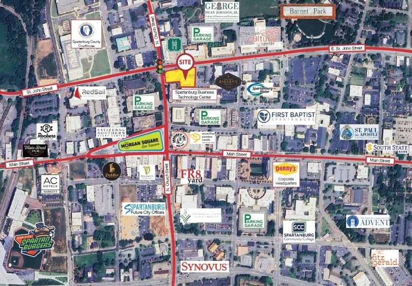 179 N Church St, Spartanburg, SC for sale - Building Photo - Image 2 of 5