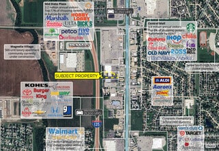 2580 S 9th St, Salina, KS - AÉRIEN Vue de la carte