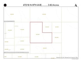 47219 9th, New River, AZ - Aerial  map view