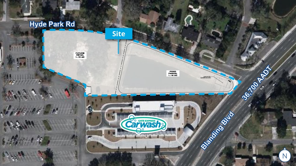 3504 Blanding Blvd, Jacksonville, FL for sale - Aerial - Image 2 of 2