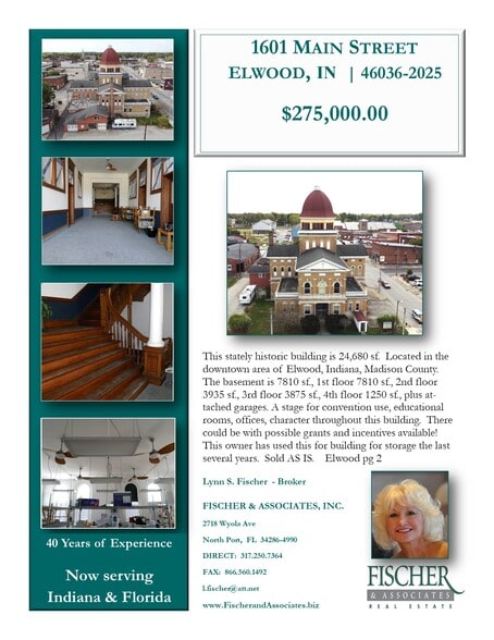 1601 Main St, Elwood, IN à vendre - Photo du bâtiment - Image 2 de 8