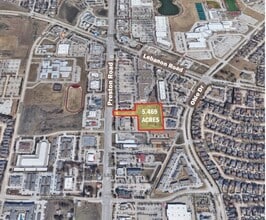 4600 Preston Rd, Frisco, TX - AERIAL  map view