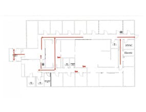 8021 S 84th St, La Vista, NE à louer Plan d’étage- Image 1 de 1