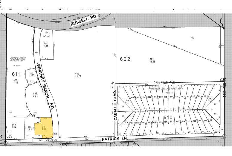 1001 Whitney Ranch Dr, Henderson, NV à vendre - Plan cadastral - Image 1 de 1