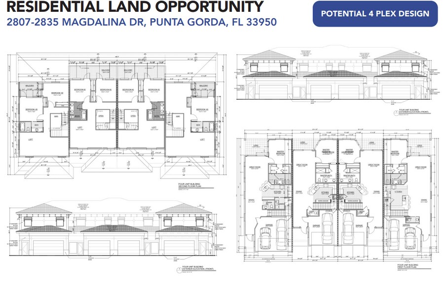 2807-2835 Magdalina Dr, Punta Gorda, FL à vendre - Plan de site - Image 2 de 2
