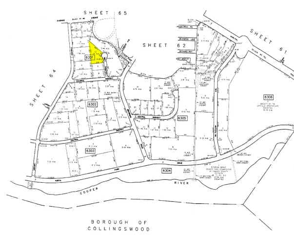7125-7135 Colonial Ln, Pennsauken, NJ à louer - Plan cadastral - Image 3 de 5