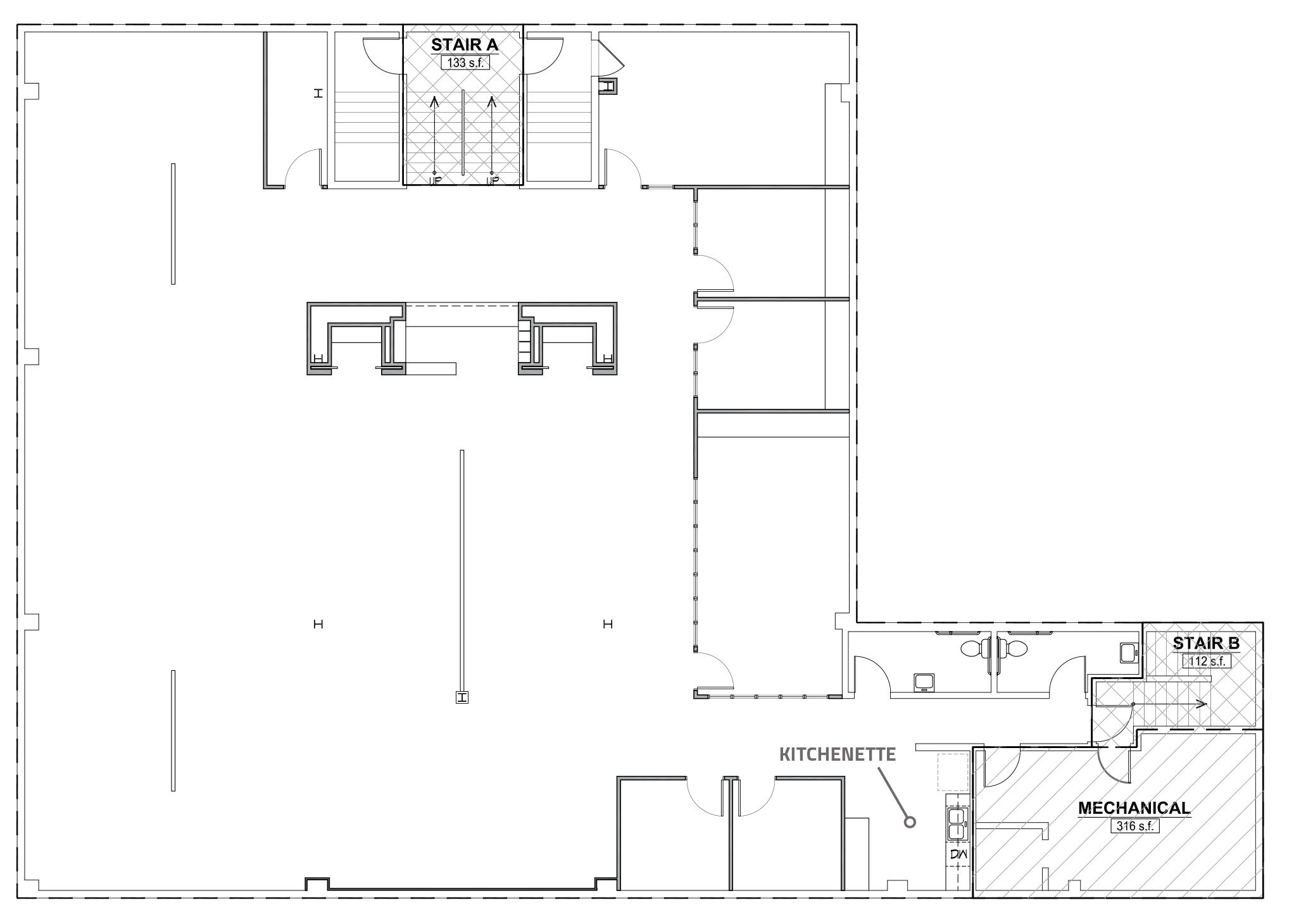 1310 College Ave, Boulder, CO for lease Floor Plan- Image 1 of 1