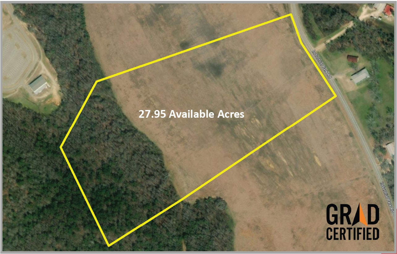 Industrial Park Rd, Sylvania, GA à vendre Aérien- Image 1 de 6