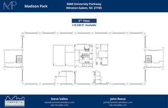 5620 University Pky, Winston-Salem, NC à louer Plan d’étage- Image 1 de 1