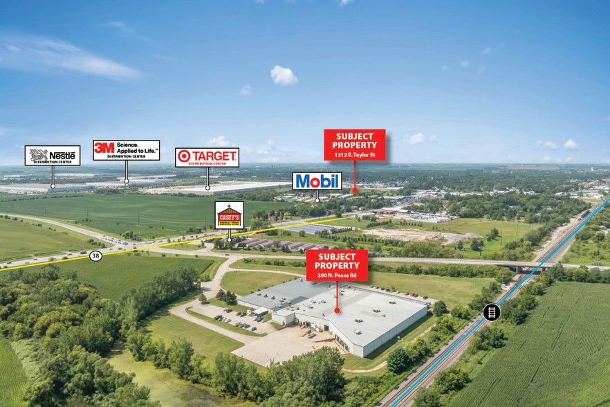 Industrial Sale Leaseback Portfolio portefeuille de 2 propriétés à vendre sur LoopNet.ca - A rien - Image 1 de 1