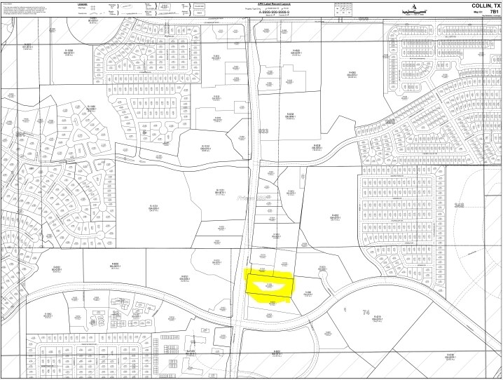 6100 Preston Rd, Frisco, TX for lease - Plat Map - Image 2 of 9