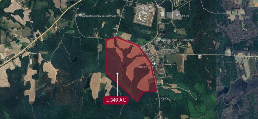 Manson Axtell Rd, Manson, NC à vendre - Aérien - Image 2 de 2