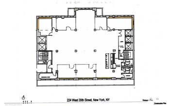 224 W 35th St, New York, NY à louer Plan d’étage- Image 1 de 16