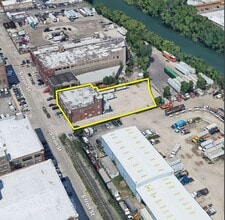 3661 S Iron St, Chicago, IL - Aérien Vue de la carte