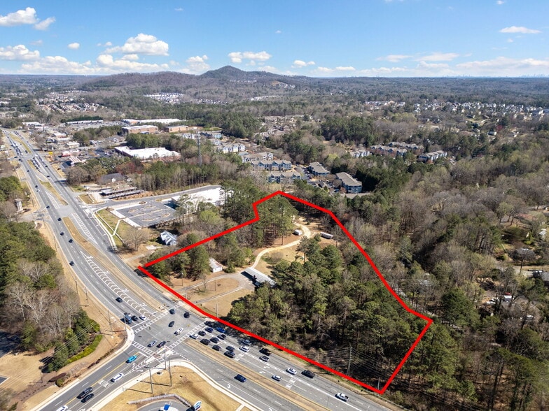 11828 Hwy 92, Woodstock, GA for sale - Aerial - Image 1 of 2