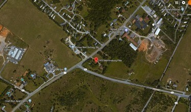 2452 Martinsburg Pike, Stephenson, VA - aerial  map view