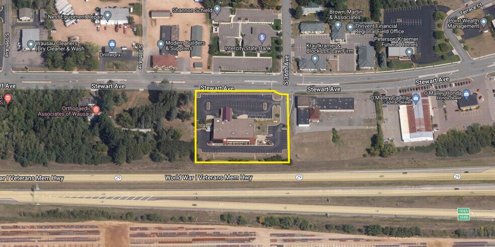 3605 Stewart Ave, Wausau, WI à vendre - Aérien - Image 2 de 28