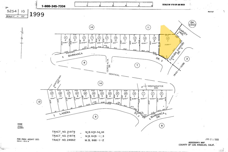 1800 W Garvey Ave, Monterey Park, CA à vendre - Plan cadastral - Image 1 de 1