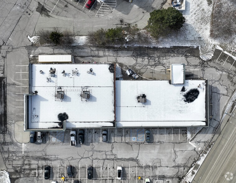 9550-9590 Allisonville Rd, Indianapolis, IN for lease - Aerial - Image 3 of 5