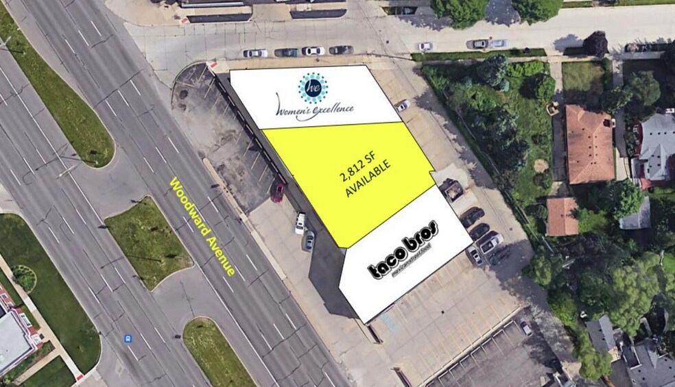 32538-32552 Woodward Ave, Royal Oak, MI à louer - Photo du bâtiment - Image 1 de 4