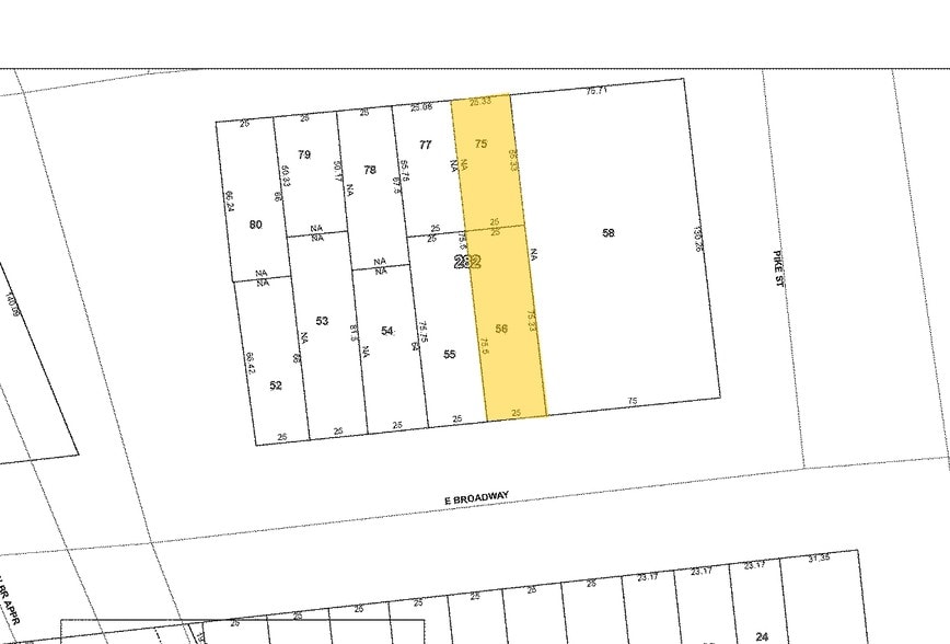 98 E Broadway, New York, NY à vendre - Plan cadastral - Image 2 de 3