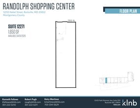 12205-12275 Nebel St, Rockville, MD for lease Site Plan- Image 1 of 1