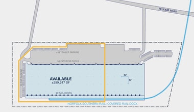 300 Telfair Rd, Savannah, GA for lease Site Plan- Image 2 of 2