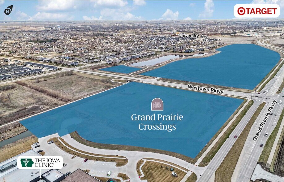 Grand Praire Pky & Westown Pky, Waukee, IA à vendre - Aérien - Image 2 de 7