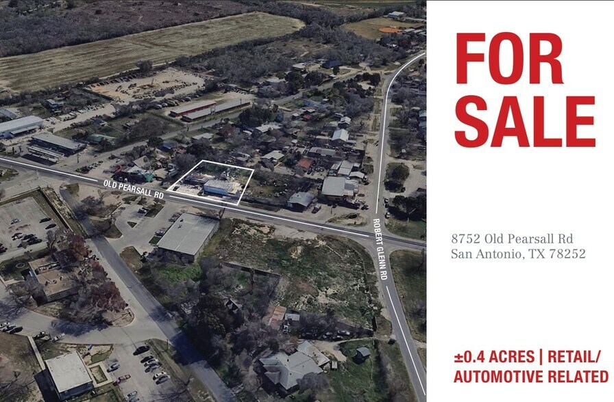 8752 Old Pearsall Rd, San Antonio, TX à vendre - Photo du bâtiment - Image 2 de 3