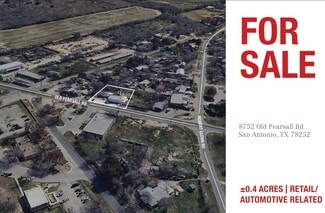 Plus de détails pour 8752 Old Pearsall Rd, San Antonio, TX - Terrain à vendre