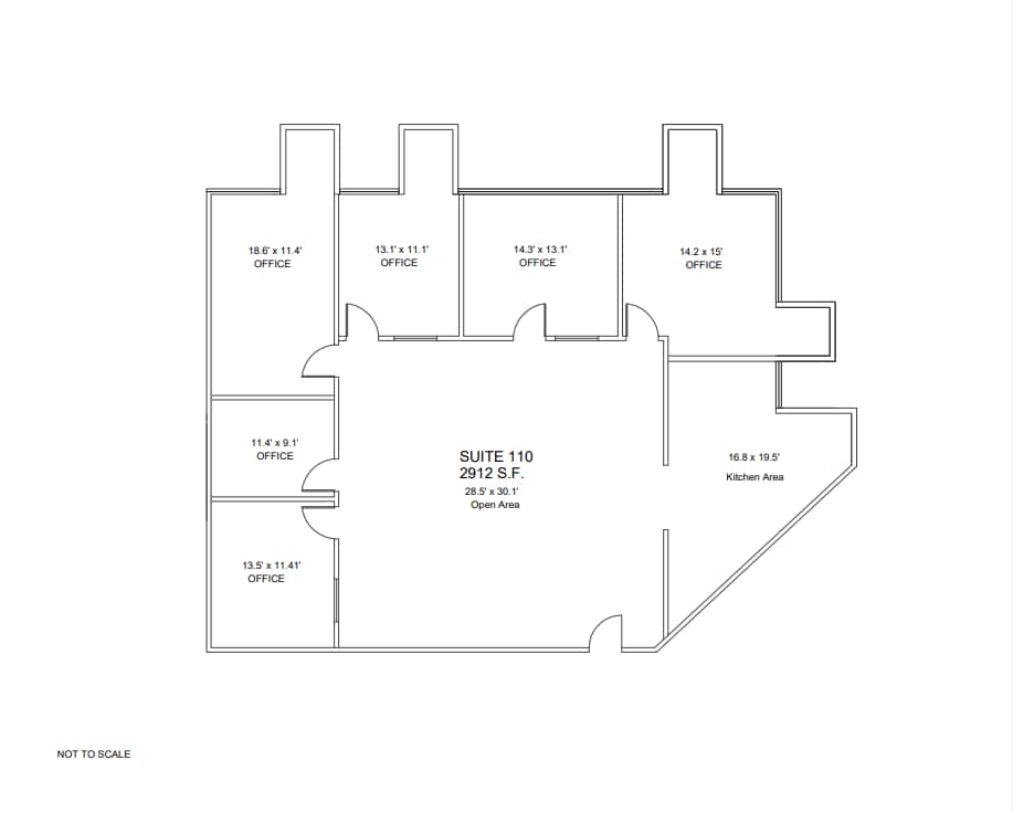 1855 W Katella Ave, Orange, CA à louer Plan d’étage- Image 1 de 1
