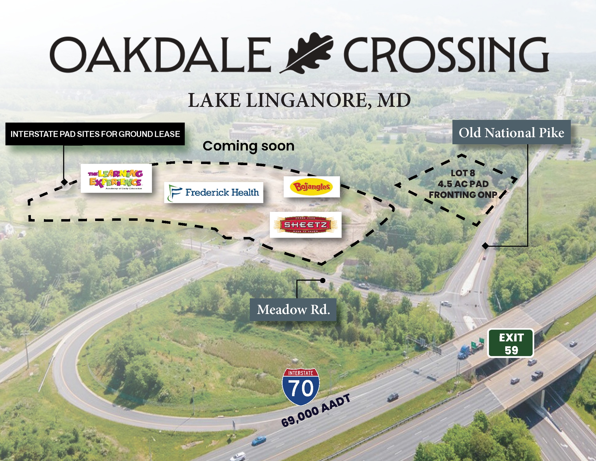 0 Meadow Rd, Frederick, MD for lease Aerial- Image 1 of 4