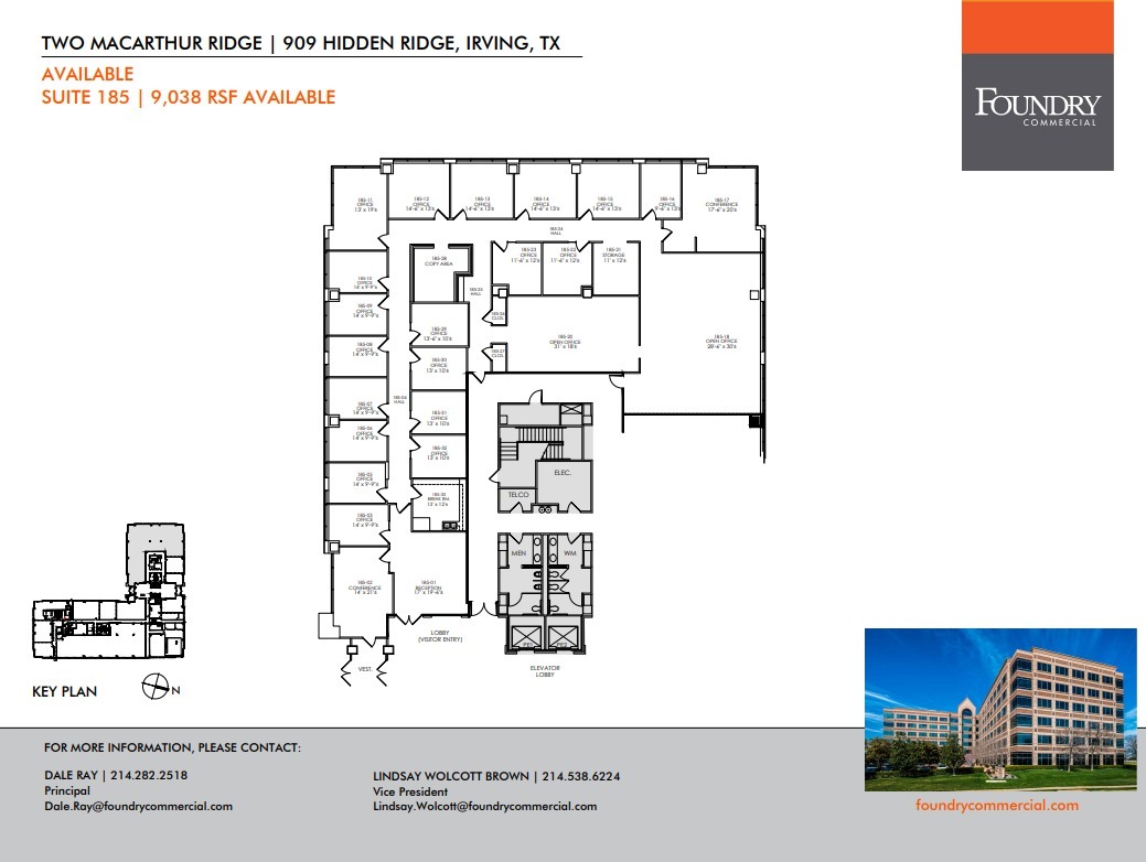 909 Hidden Ridge Dr, Irving, TX for lease Floor Plan- Image 1 of 1