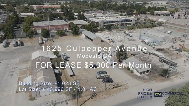 1625 Culpepper Ave, Modesto, CA à louer - Vidéo sur l’inscription commerciale - Image 2 de 5