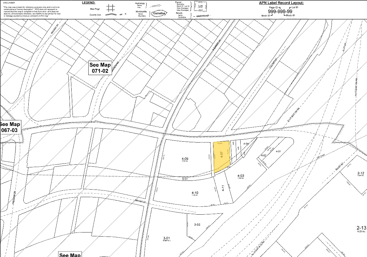 1307 W Morehead St, Charlotte, NC à vendre Plan cadastral- Image 1 de 1