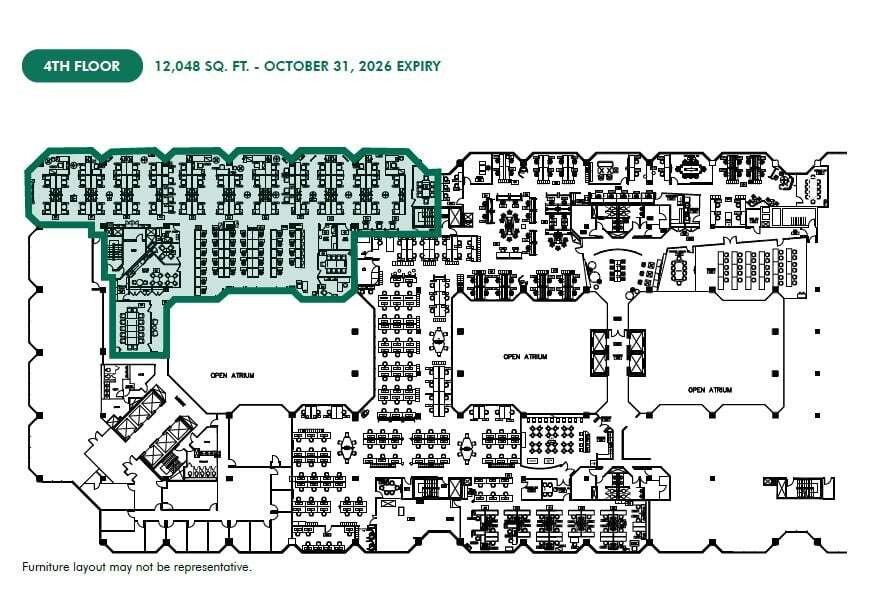 595 Bay St, Toronto, ON for lease Floor Plan- Image 1 of 1