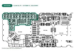 595 Bay St, Toronto, ON for lease Floor Plan- Image 1 of 1