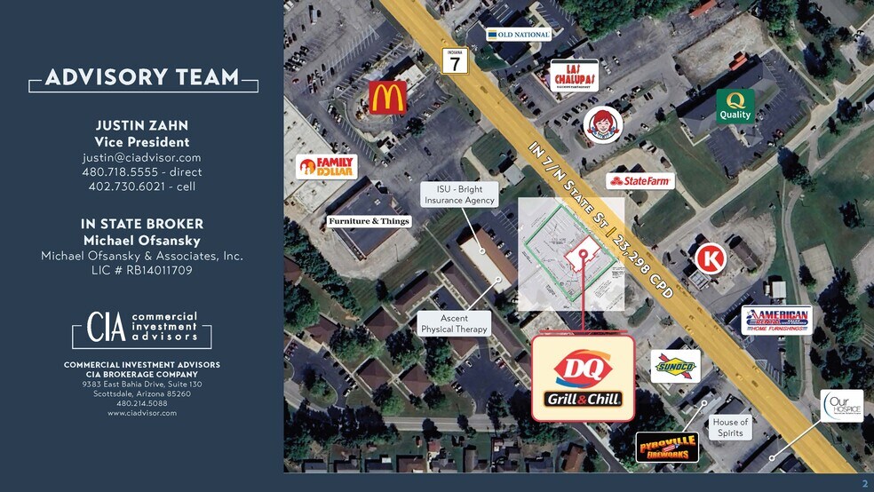 971 N State St, North Vernon, IN à vendre - Photo du bâtiment - Image 2 de 3