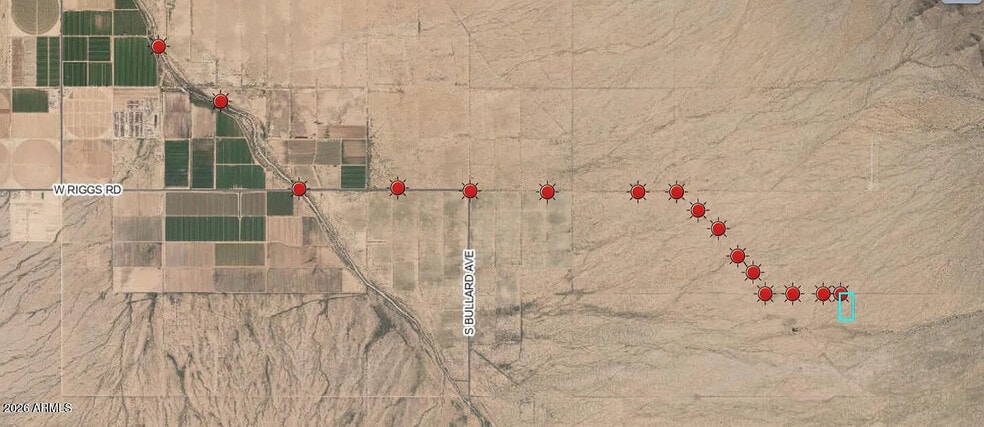 0 W 115th Ave & Hunt Hwy, Goodyear, AZ for sale - Aerial - Image 3 of 5
