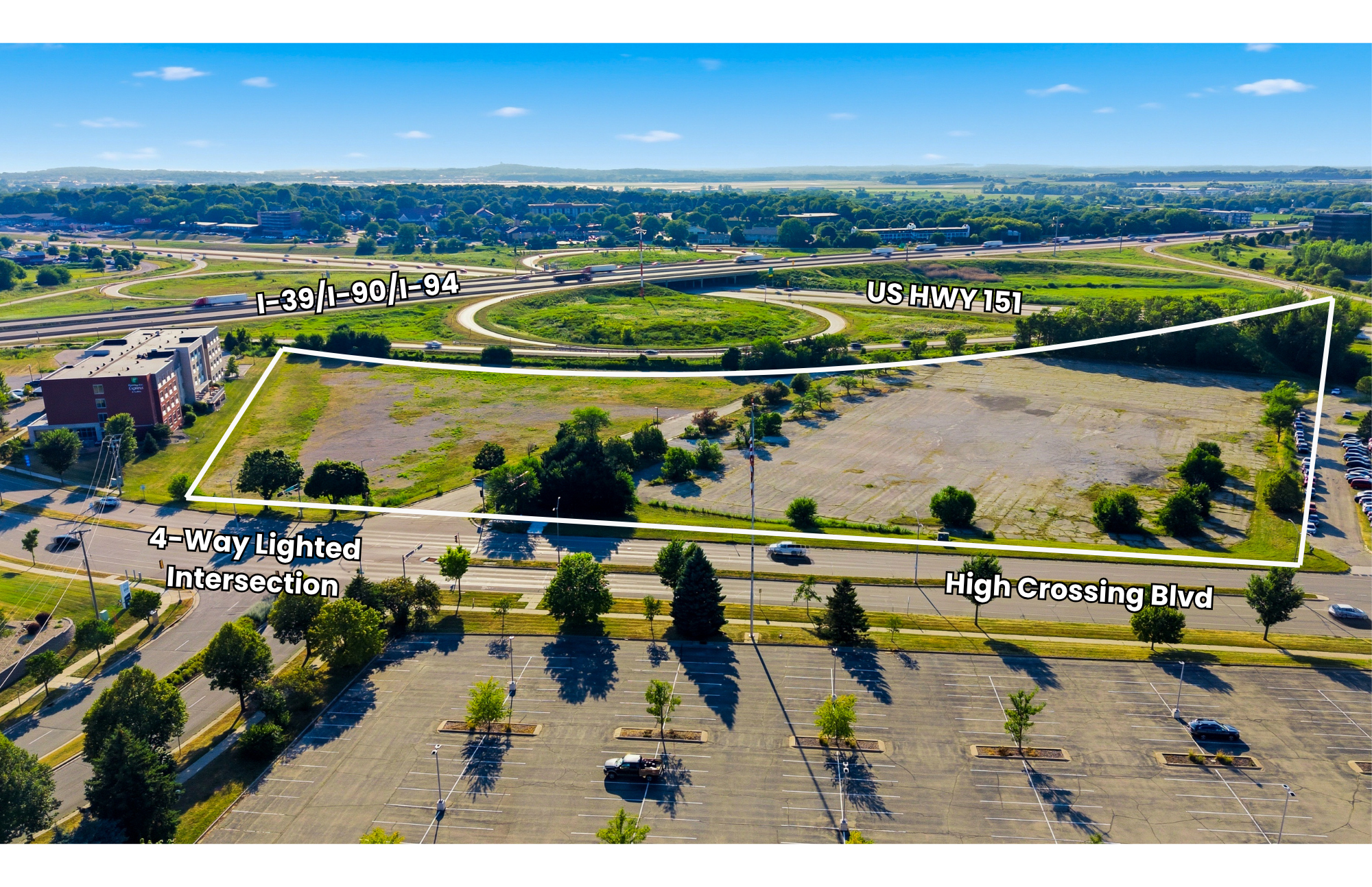 5202 High Crossing Blvd, Madison, WI à vendre Aérien- Image 1 de 2