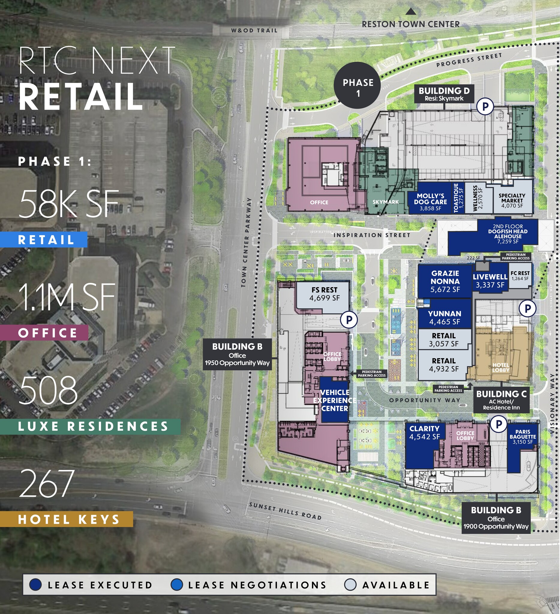 1975 Opportunity Way, Reston, VA for lease Site Plan- Image 1 of 1