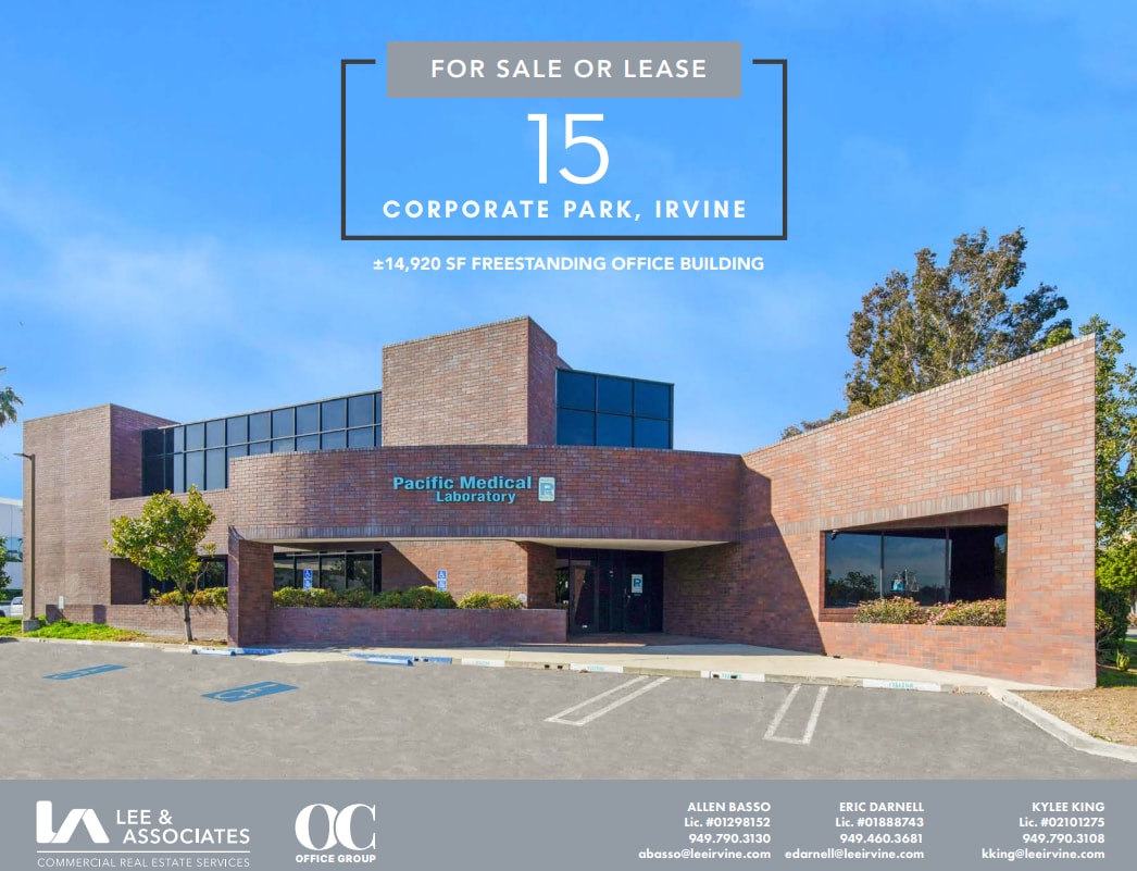 15 Corporate Park, Irvine, CA for sale Building Photo- Image 1 of 12